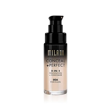 Milani Conceal + Perfect 2-In-1 Foundation 00A Porcelain