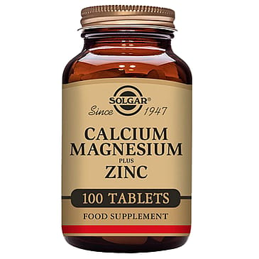 Solgar Calcium magnesium +Zink 100 tabl.