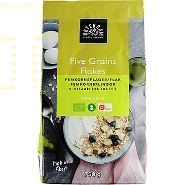 Urtekram Femkornsflager Ø 750 g
