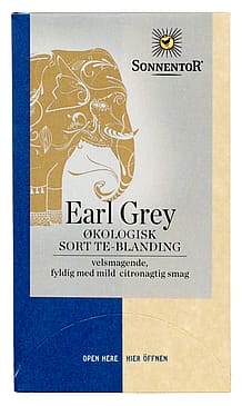 Sonnentor Earl Grey Te Ø 18 breve