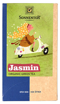 Sonnentor Grøn te Jasmin Ø 18 breve