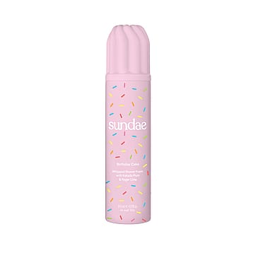 Sundae Body Whipped Shower Foam Birthday Cake