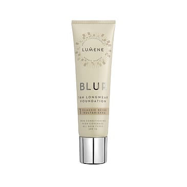 Lumene Blur 16H Longwear SPF15 Foundation 1 Classic Beige