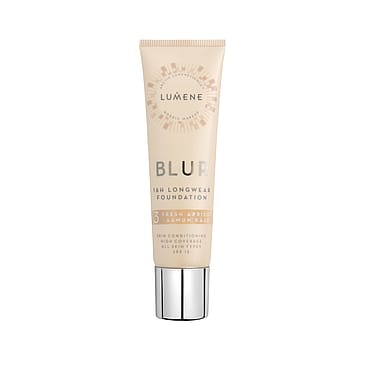 Lumene Blur 16H Longwear SPF15 Foundation 3 Fresh Apricot