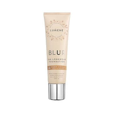Lumene Blur 16H Longwear SPF15 Foundation 4 Warm Honey
