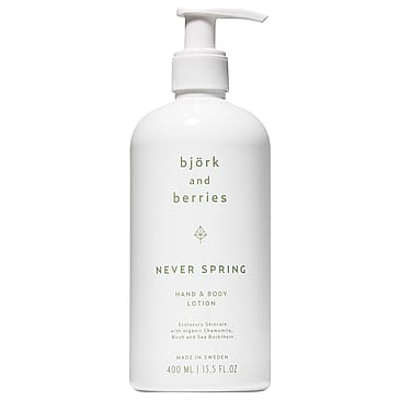 Björk and Berries Never Spring Hand & Body Lotion 400 ml