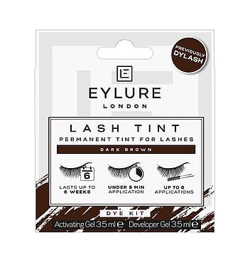 Eylure Lash Tint Permanent Lash Color Dark Brown