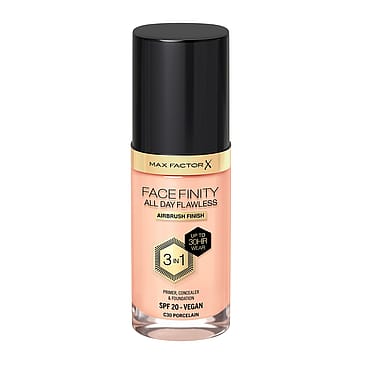 Max Factor Facefinity All Day Flawless 3-In-1 Foundation C30 Porcelain
