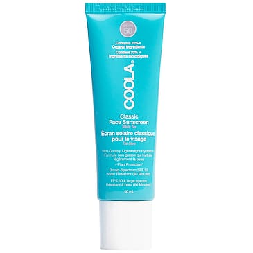 Coola Classic Sport Face SPF50 White Tea 50 ml