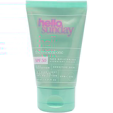 Hello Sunday The Mineral One - 100% Mineral Filter Fragrance Free Face Cream SPF50 50 ml