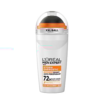 L'Oréal Paris Men Expert Hydra Energetic Extreme Sport 48H Anti-Perspirant Deodorant Roll-On 50 ml