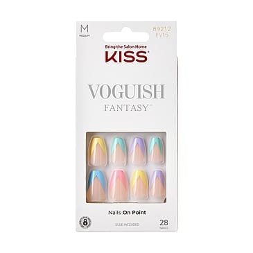 Kiss Voguish Fantasy Artificial Nail Disco Ball 28 pcs