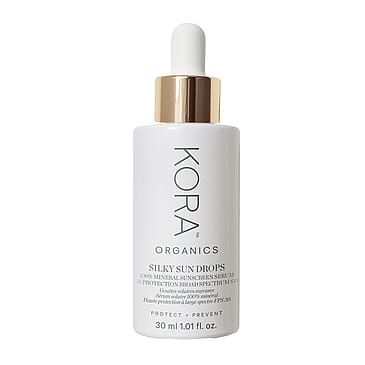 Kora Organics Silky Sundrops 100% Mineral Sunscreen Serum SPF 30 ml