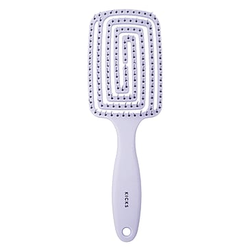 KICKS Beauty Air Hair Brush Lilac