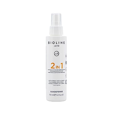 Bioline Jatò 2 IN 1 After Sun & Tan Activator Face & Body Milk Spray Tan & Repair 150 ml