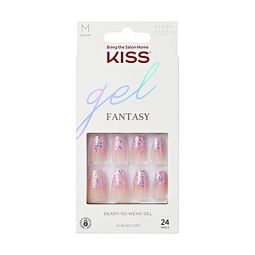 Kiss Gel Fantasy - Winter Sparks 28 pcs