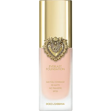 Dolce & Gabbana Everlast Foundation 24H Full Coverage 3D Matte No Transfer SPF20 3W Light