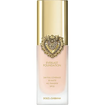 Dolce & Gabbana Everlast Foundation 24H Full Coverage 3D Matte No Transfer SPF20 2C Light
