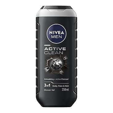 NIVEA Active Clean Shower Gel 253 ml