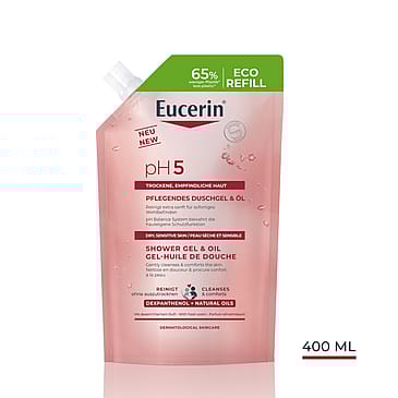 Eucerin pH5 Shower Gel & Oil Refill 400 ml