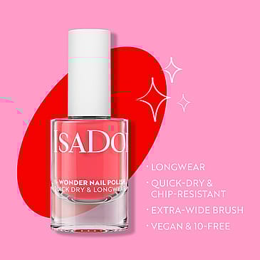 IsaDora The Wonder Nail Polish Quick Dry & Longwear 155 Cool Mauve