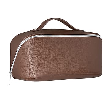 KICKS Beauty Large Beauty Bag Brown