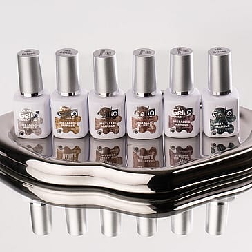Depend Gel IQ Metallic Marble 10129 Silver