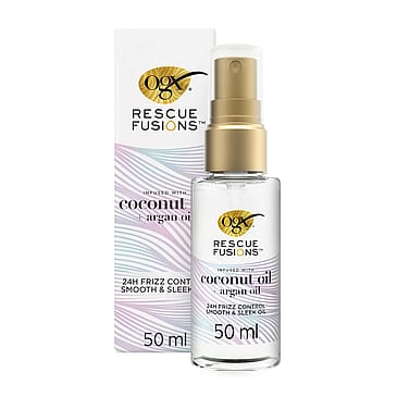 OGX Rescue Fusions 24hr Frizz Control Smooth And Sleek Oil 50 ml