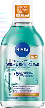 NIVEA Micellar Water Derma Skin Clear 400 ml