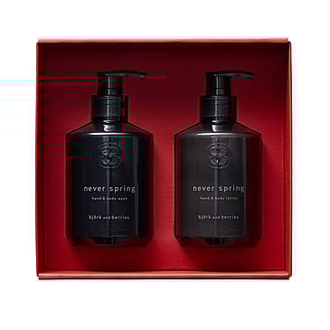 Björk and Berries Never Spring Wash & Lotion Gift Box 2 x 400 ml