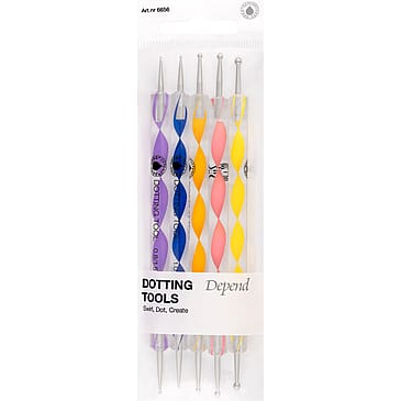 Depend Design Selection Medium Square Artificial Nail Cherry Blossom