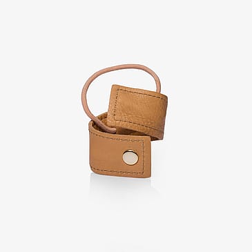 Corrine Leather Band Short Bendable Camel