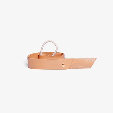 Corinne Leather Band Long Bendable Camel