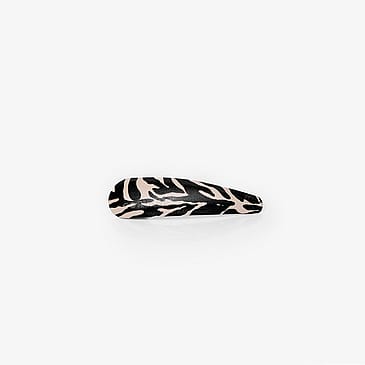Corrine Vegan Barrette Zebra