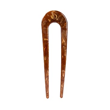 Lenoites Eco-friendly French Hair Pin Cocoa Brown