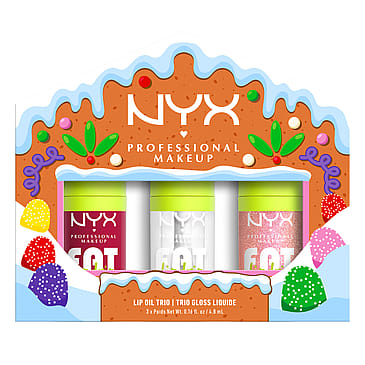 NYX PROFESSIONAL MAKEUP NPMU Fat Oil Lip Drip Gloss Trio Gift Box