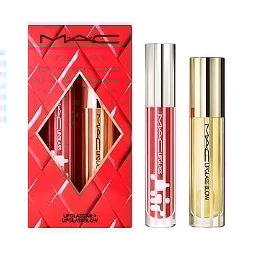 MAC Blowing Air Kisses Glossy Lip Duo Gift Box