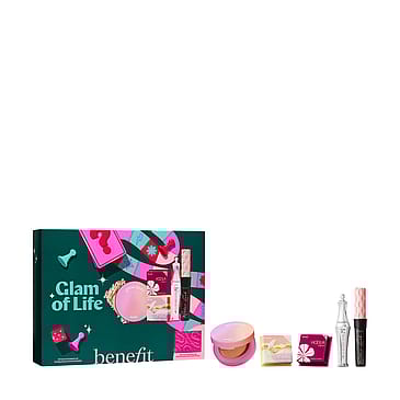 Benefit Glam of Life - Glow On Chritmas Beauty Set Benefit Glam Of Life Gift Box