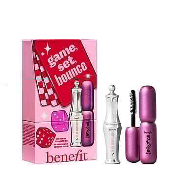 Benefit Game, Set, Bounce - Mini Volumizing Mascara & Brow Setter Christmas Beauty Set Benefit Game Set Bounce Gift Box