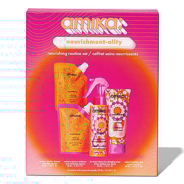 amika: Amika Signature Wash + Care Routine Set Gift Box Amika Signature Wash + Care Routine Set Gift Box
