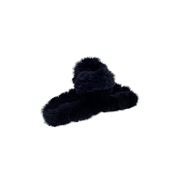 PIPOL'S BAZAAR Cally Furry Clamp Smaller Black