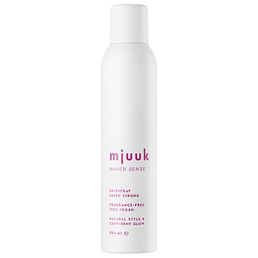 Mjuuk Naked Sense Fragrance-Free Hairspray Super Strong 250 ml