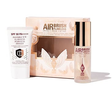 Charlotte Tilbury Airbrush Flawless Protect, Prime + Set Kit Charlotte Tilbury Airbrush Flawless Protect, Prime + Set Kit Gift Box