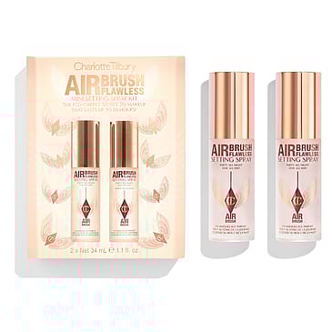 Charlotte Tilbury Airbrush Flawless Mini Setting Spray Kit Charlotte Tilbury Airbrush Flawless Mini Setting Spray Kit Gift Box