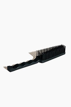 for textured hair Detangle Brush Black