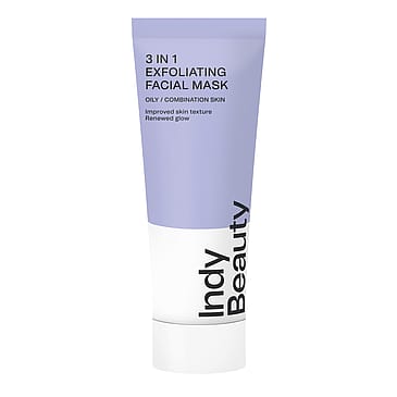 Indy Beauty 3 In 1 Exfoliating Facial Mask 75 ml