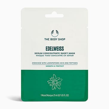 THE BODY SHOP Edelweiss Serum Concentrate Sheet Mask 21 ml