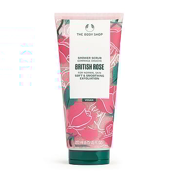 THE BODY SHOP British Rose Shower Scrub 200 ml