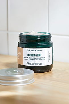 THE BODY SHOP Chinese Ginseng & Rice Clarifying Polishing Mask 75 ml