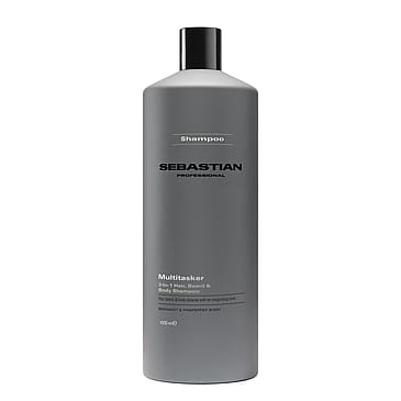 Sebastian Professional Multitasker for Men 3-in-1 Hair, Beard and Body Shampoo 1000 ml